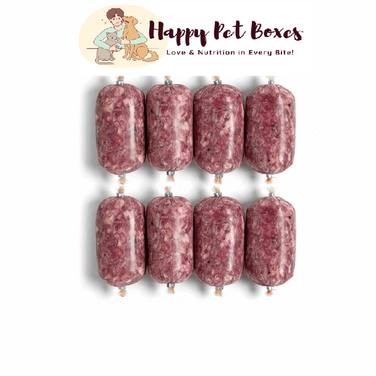 Cat Food Frozen DUCK Mince - 4kg/12kg Box - Raw BARF Diet